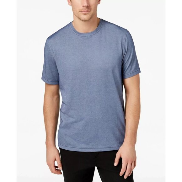NEW Kenneth Cole Men's L Blue Crewneck T-Shirt - Picture 1 of 9